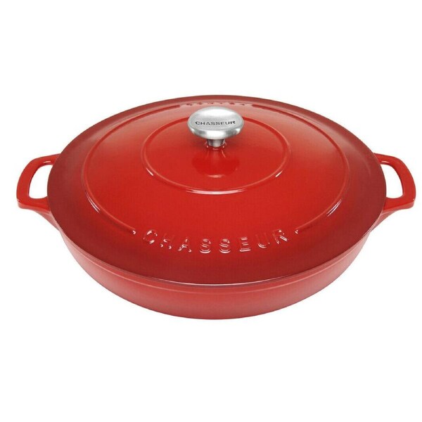 Chasseur 30cm Round Casserole - Inferno Red