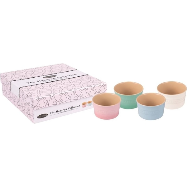 Chasseur 19605 Macaron 4-Piece Ramekin Set-20.5 cm