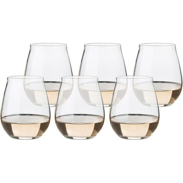 Luigi Bormioli Vinea 430ml Double Old-Fashioned Tumblers Set of 6