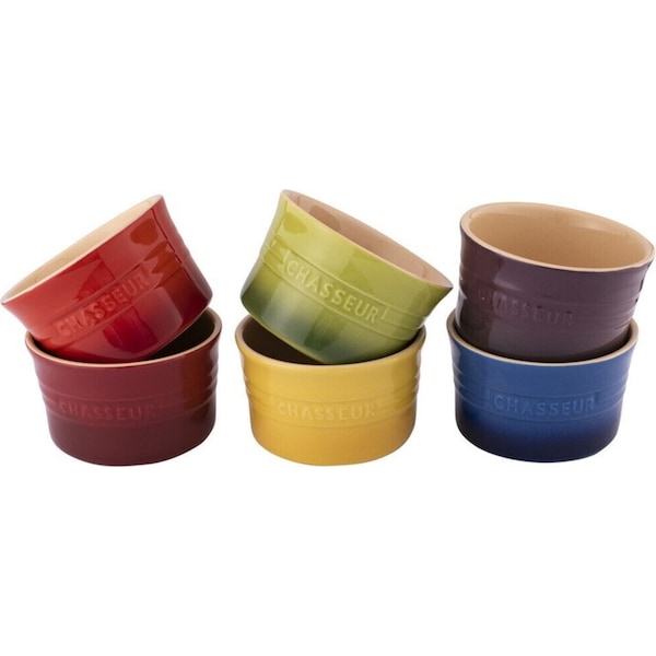 Chasseur Macaron Vivid 6 Piece Ramekin Set