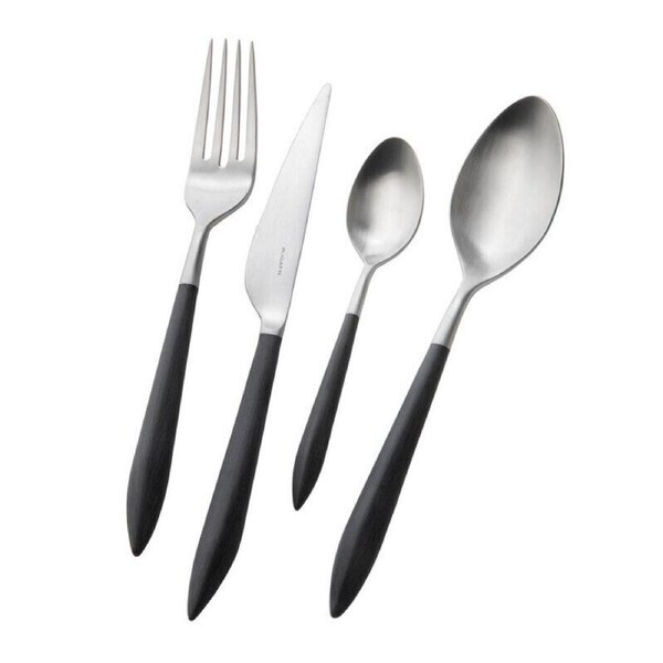 Bugatti Ares Cutlery Set 16-piece - Black