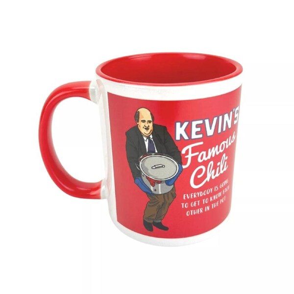 The Office Kevins Famous Chili Red Coloured Inner Mug