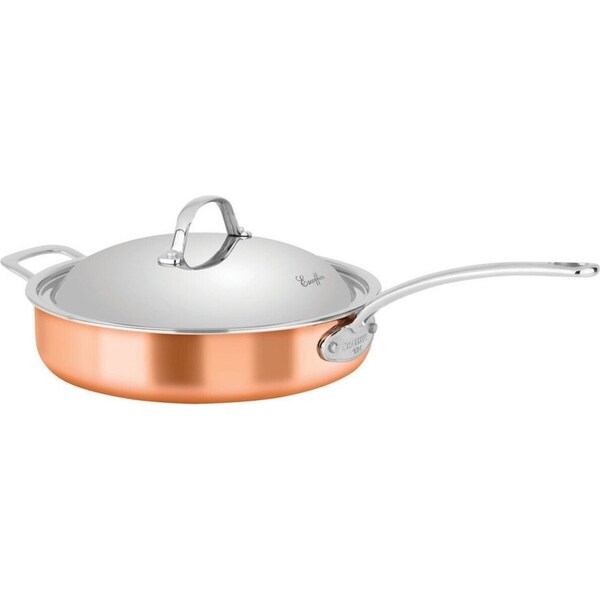 Chasseur Escoffier Induction Saute Pan 28cm Copper
