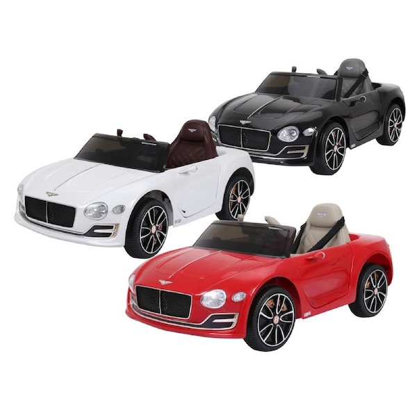 Bentley Kids Electric Ride On Car with Remote Control Officially licensed Black