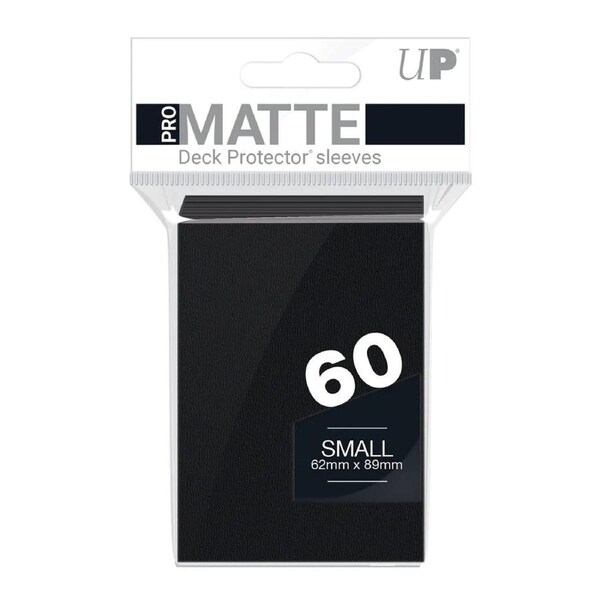 Ultra Pro 60 Pro-Matte Small Deck Protector Sleeves (Black)