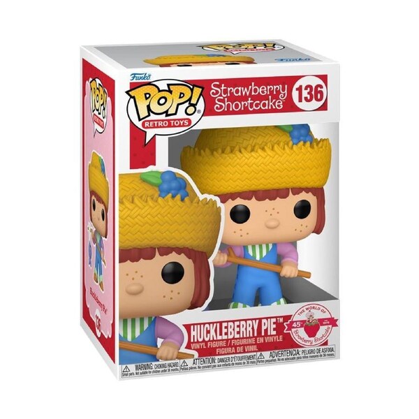 Funko Pop Strawberry Shortcake Huckleberry Pie #136 Vinyl Figure