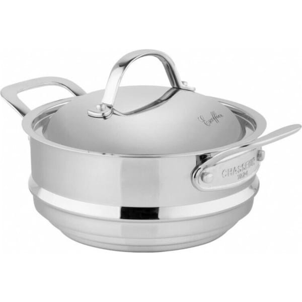 Chasseur Escoffier Tri-Ply Multi Steamer With Lid 20cm