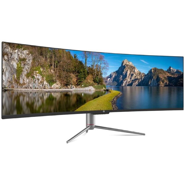 QSM 49" Curved 5K 32:9 Ultrawide 120Hz 6ms Gaming and Office Monitor (5120 × 1440)