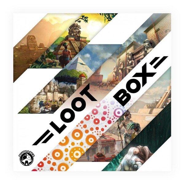 Board & Dice LootBox 1 Challenge Book Tabletop Family Fun Party Board Game