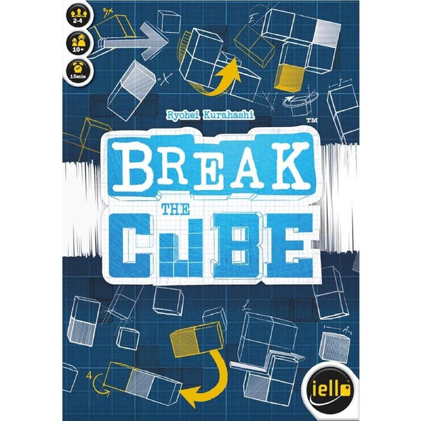 Iello Break The Cube Multiplayer Puzzle Solving Tabletop Party Board Game 10+
