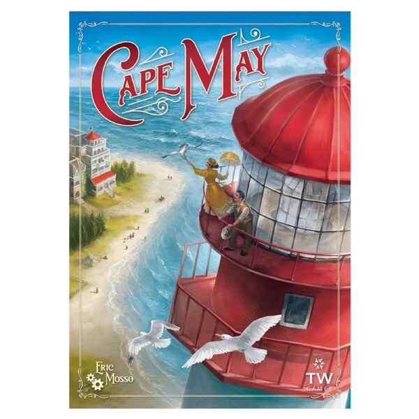 Thunderworks Games Cape May Strategy Tabletop Family Party Board Game 14y+