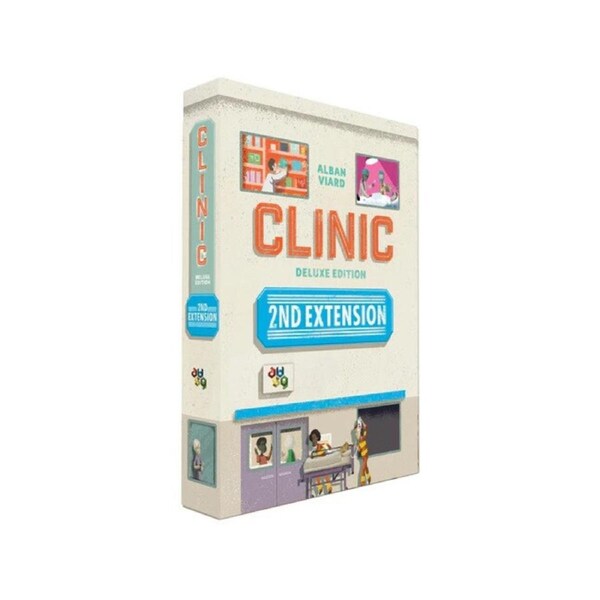 Capstone Games Clinic Deluxe Edition Extension 2 Tabletop Board Game 14y+