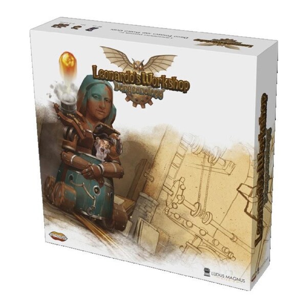 Ares Games Dungeonology Leonardo's Workshop Expansion Tabletop Board Game 12y+