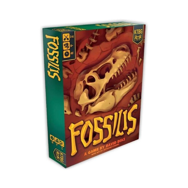 KTBG Fossilis Tile-Laying Tabletop Kids/Family Party Play Board Game 8y+