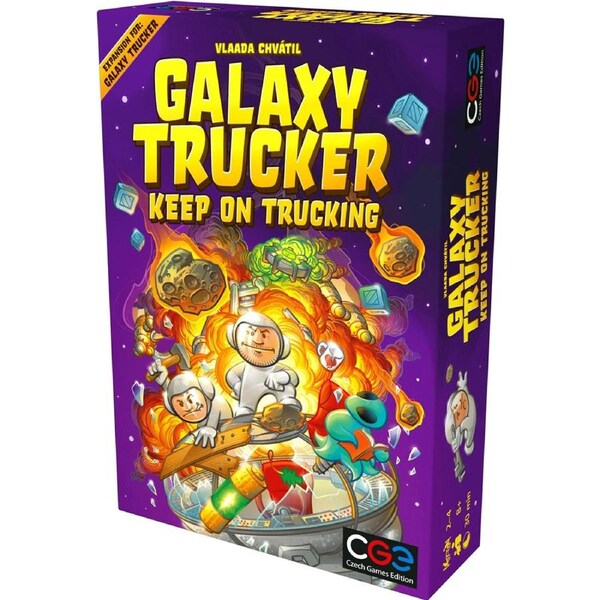 Czech Games Galaxy Trucker Keep On Trucking Tabletop Party Board Game 8y+