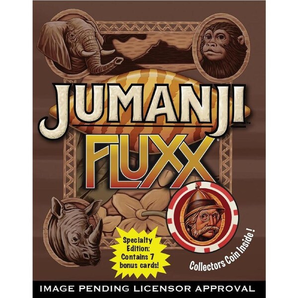 Looney Labs Jumanji Fluxx Tabletop Interactive Party Stratergy Board Game