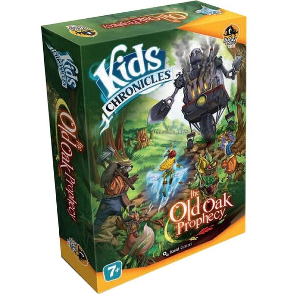 Lucky Duck Games Kids Chronicles The Oak Tree Prophecy Tabletop Party Board Game