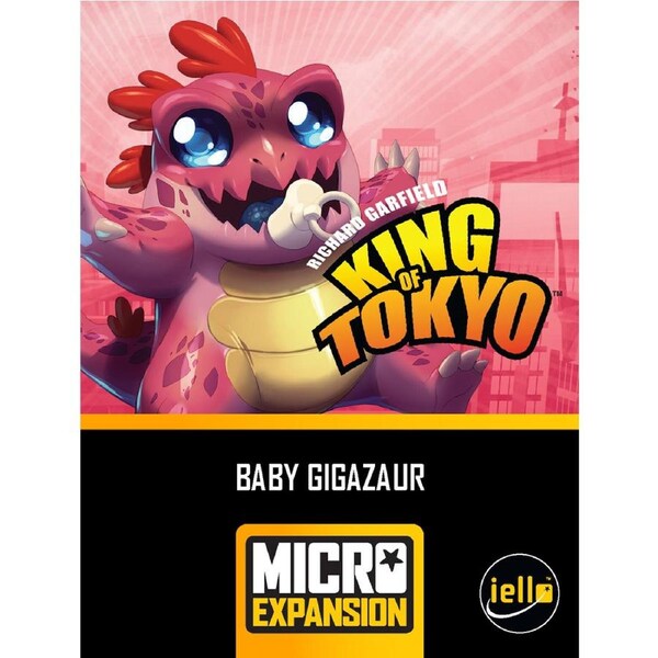 Iello King of Tokyo BABY GIGAZAUR Tabletop Interactive Party Board Game