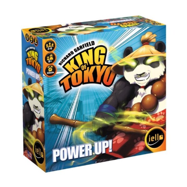 Iello King of Tokyo Power Up 2017 Version Tabletop Family Party Board Game