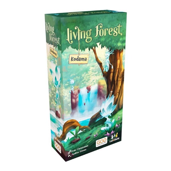 Ludonaute Living Forest Kodama Expansion Tabletop Multiplayer Party Board Game