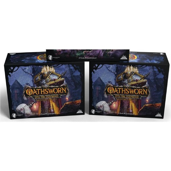 Shadowborne Games Oathsworn Into The Deepwood Mystery Chest 1 & 2 Board Game
