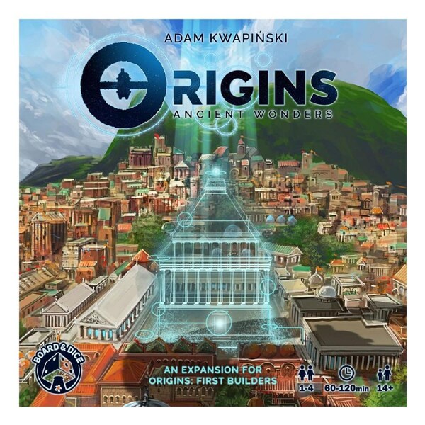 Board & Dice Origins Ancient Wonders Tabletop Interactive Party Board Game