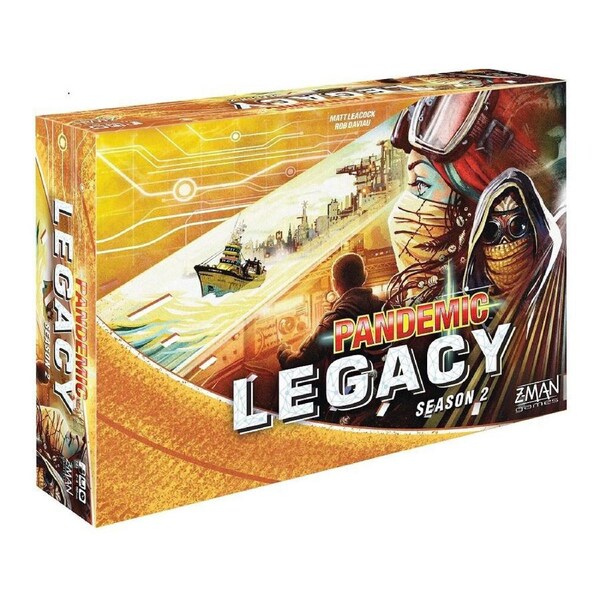 Z-Man Pandemic Legacy Season 2 (Yellow Edition) Tabletop Party Board Game 14y+