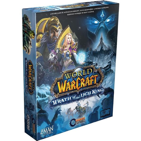 Z-Man Pandemic World of Warcraft Tabletop Wrath of the Lich King Board Game 14y+