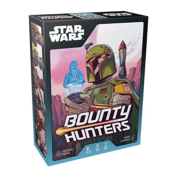 Zygomatic Star Wars Bounty Hunters Tabletop Interactive Party Board Game 10y+