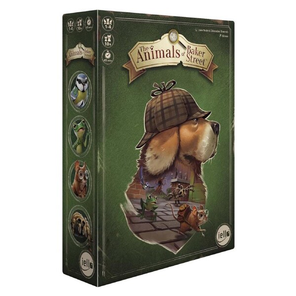 Iello The Animals of Baker Street Tabletop Interactive Stratergy Board Game