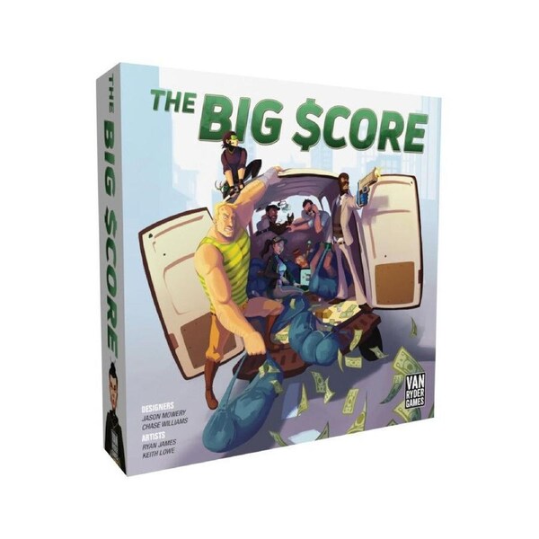 Van Ryder Games The Big Score Tabletop Interactive Stratergy Party Board Game
