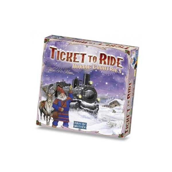 Days of Wonder Ticket to Ride Nordic Countries Tabletop Party Board Game