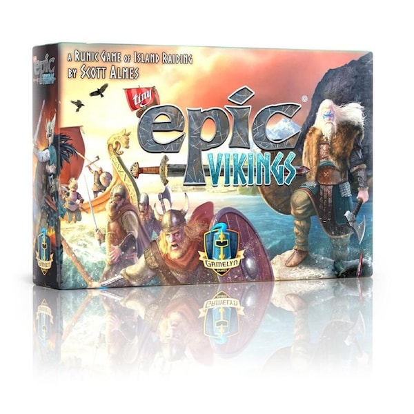 Gamelyn Games Tiny Epic Vikings Tabletop Interactive Family Party Board Game