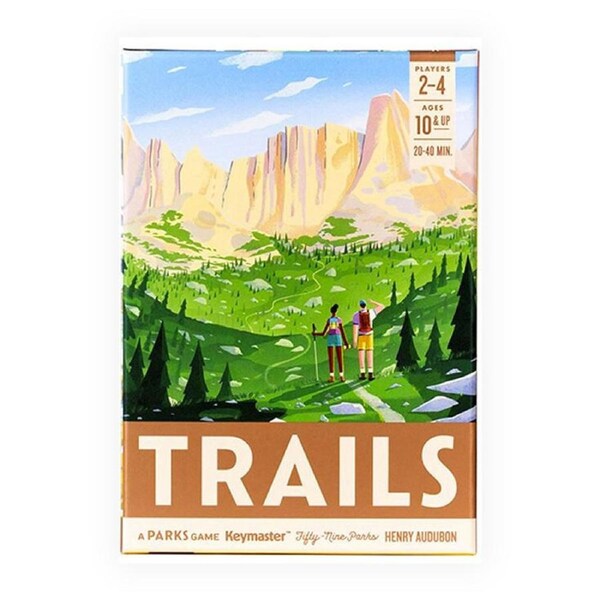 Keymaster Games Trails Tabletop Kids/Family Interactive Party Board Game