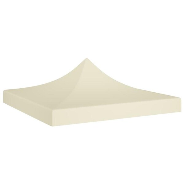 Party Tent Roof 2x2 m Cream 270 g/m? vidaXL