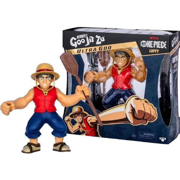 Heroes Of Goo Jit Zu - Netflix One Piece Ultra Goo Hero Pk Luffy