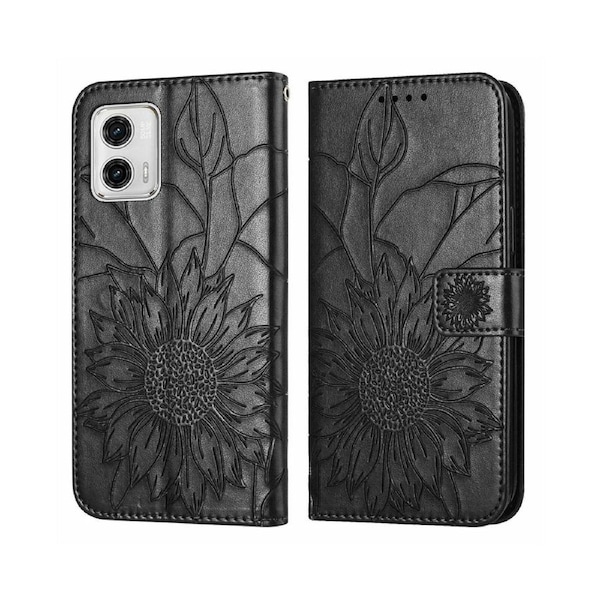Shock-absorb Protection Case for Moto G73 - Black
