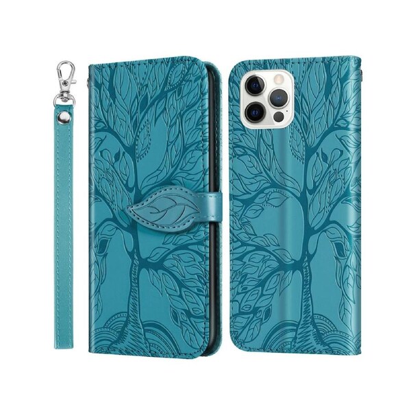 For iPhone 13 Pro Max Cover with Kickstand - Blue