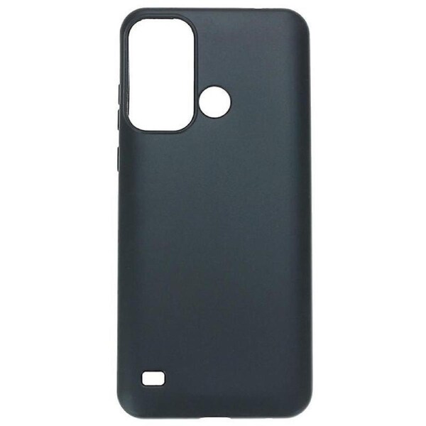 Anti-scratch Cell Phone Case for ZTE Blade A53 ,Matte Finish TPU Phone Back Cover-Black