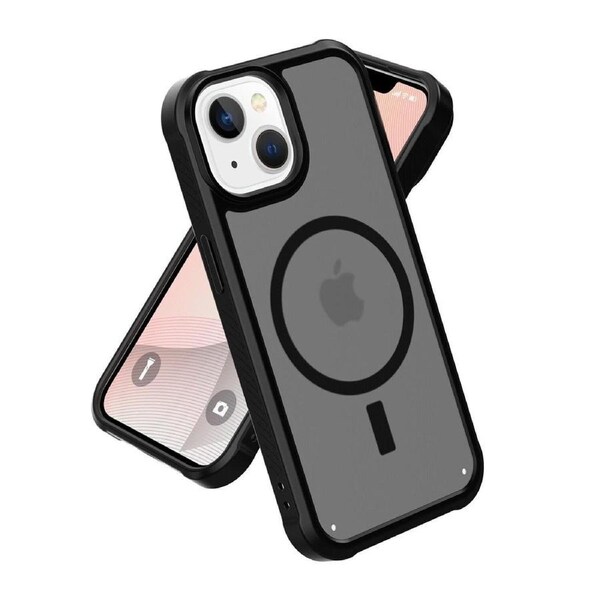 IPhone 14 Plus Case,Compatible With MagSafe,Military-Grade Protective Case,Scratch-Resistant Back Cover-Black