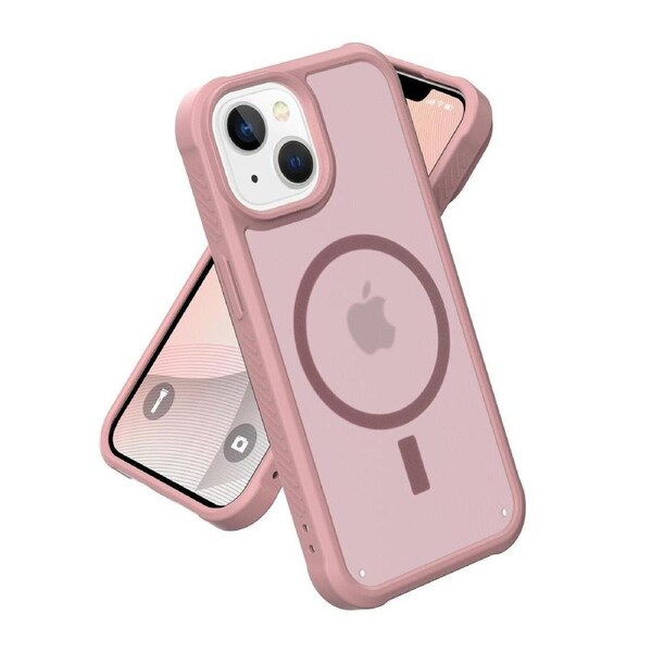 IPhone 15 Plus Case,Compatible With MagSafe,Military-Grade Protective Case,Scratch-Resistant Back Cover-Rose Gold
