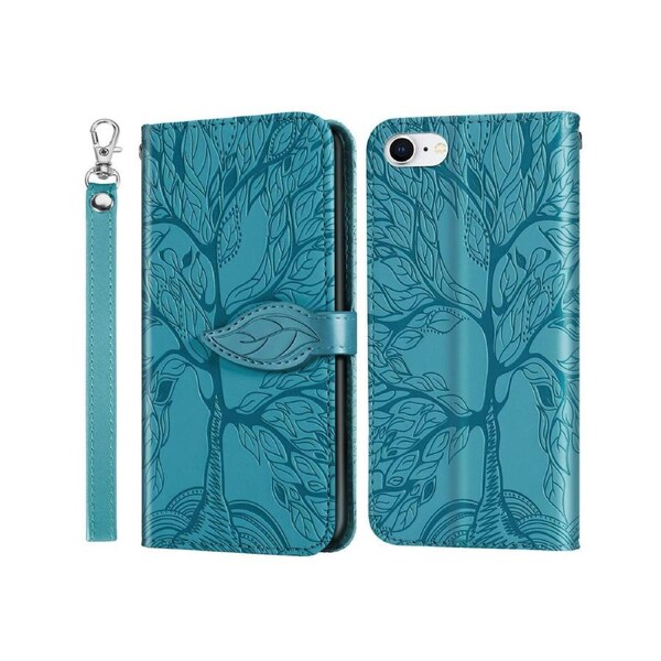 For iPhone 7/8 Cover with Kickstand - Blue