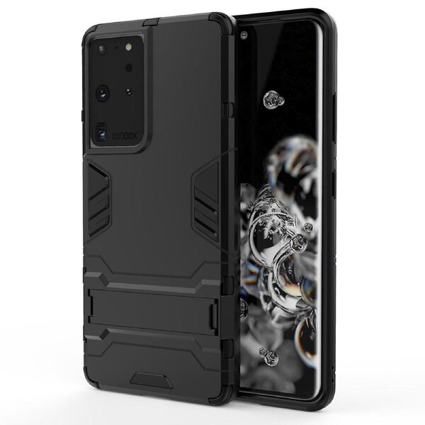 S30 Ultra S21 S20Fe M51 M31 A51 A42 A41 A32 A01 Core Phone Case Hybrid Hard PC TPU Bumper - Black