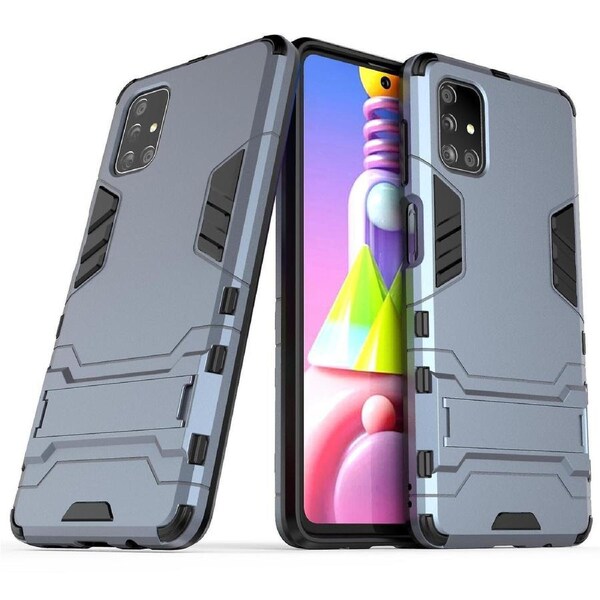 S30 Ultra S21 S20Fe M51 M31 A51 A42 A41 A32 A01 Core Phone Case Hybrid Hard PC TPU Bumper - Gray