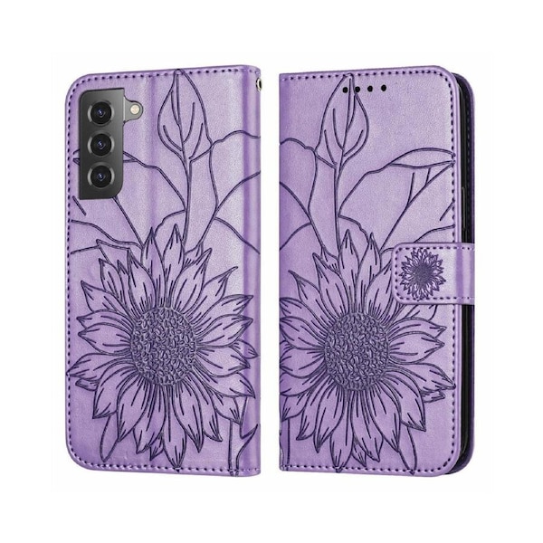 Shock-absorb Protection Case for Samsung Galaxy S21 - Purple