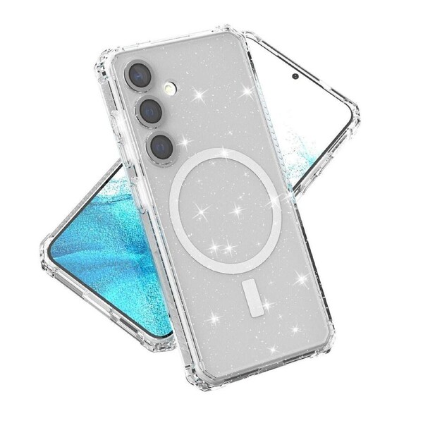 Samsung Galaxy S24 Plus Case,Magnetic Case,Military Grade Drop Protection,Shockproof Slim Case-Pink