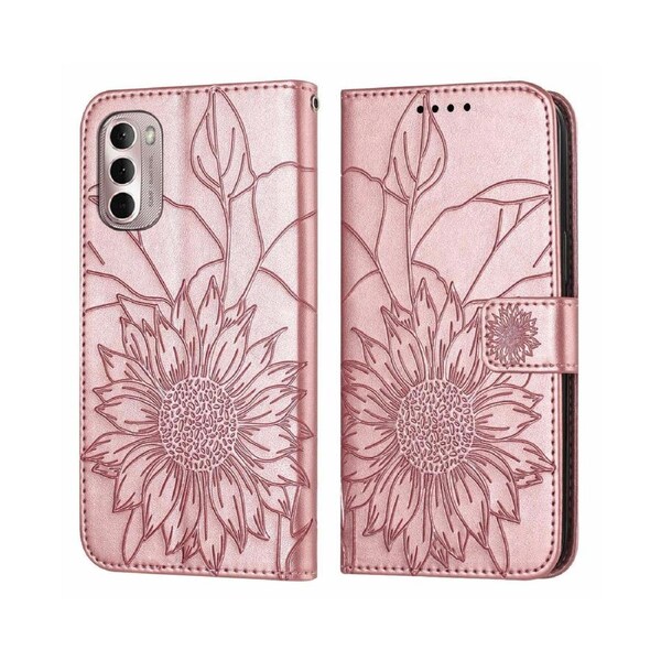 Shock-absorb Protection Case for Moto G 5G (2022 Release) - Rose Gold