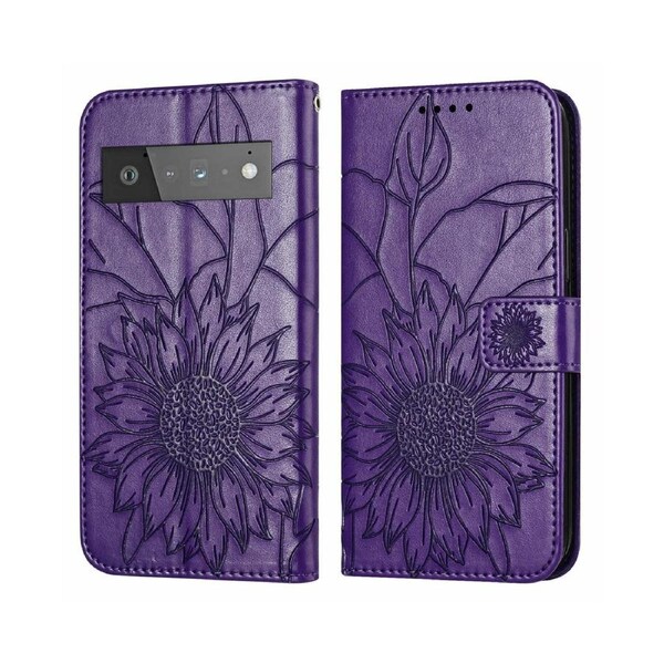 Shock-absorb Protection Case for Google Pixel 6 Pro - Dark Purple