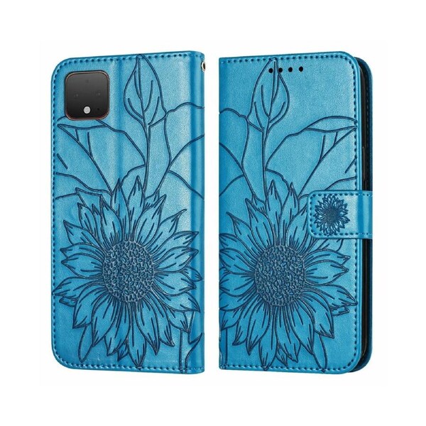 Shock-absorb Protection Case for Google Pixel 4 - Blue