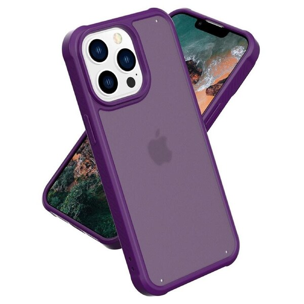 Iphone 14 Pro Case,Military Grade Drop Protection,Heavy Duty Full-Body Shockproof Phone Case-Purple